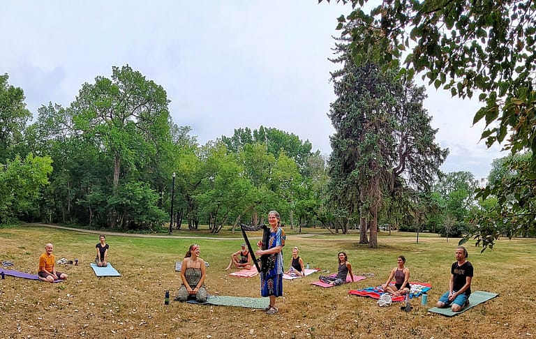 Harp and Flow Yoga